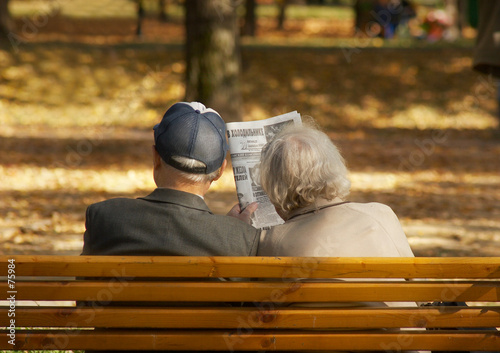 relaxation of the aged couple