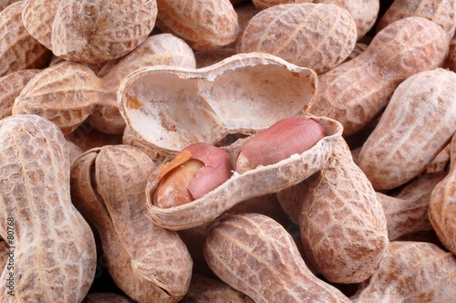 peanuts and shells