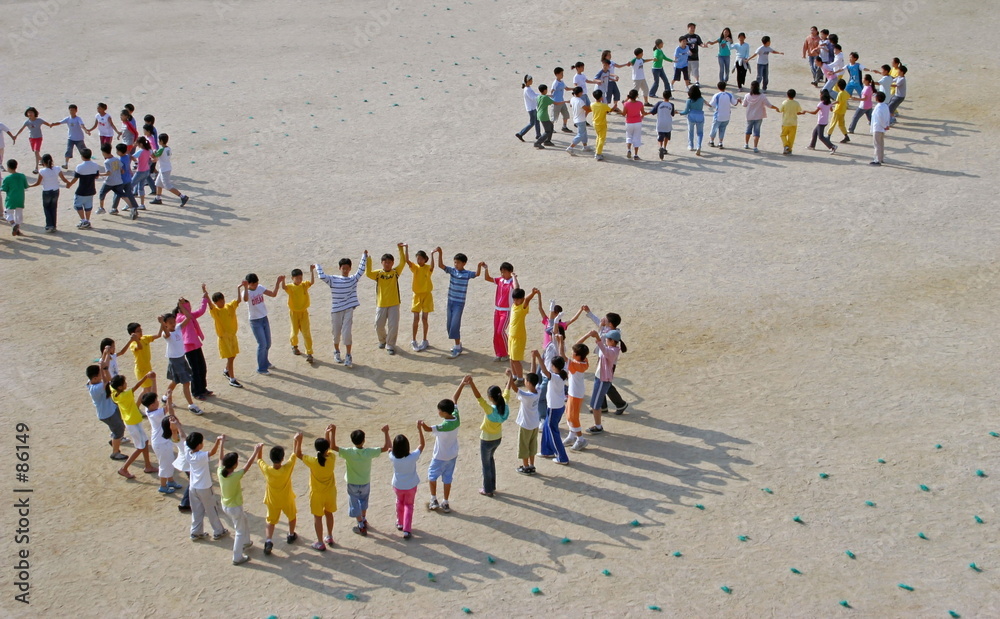 children dancing