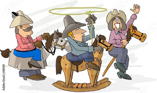 Fotografie make believe rodeo