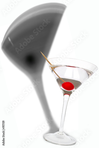 martini con sombra