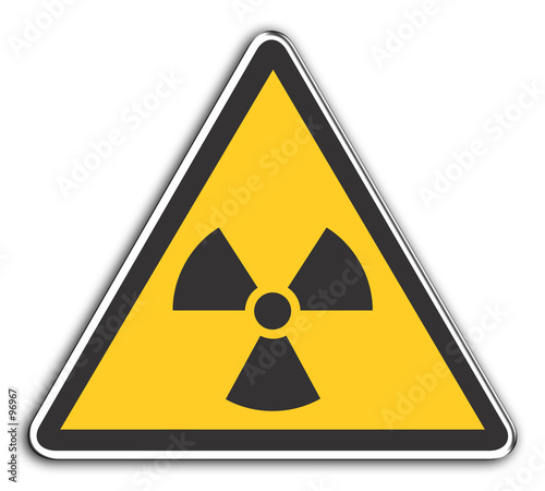 Fotografie, Obraz radioactive sign