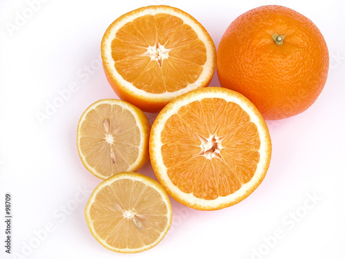 oranges and lemon