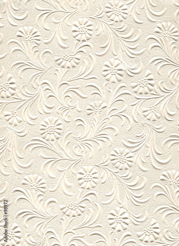 texture series - embossed flowers
