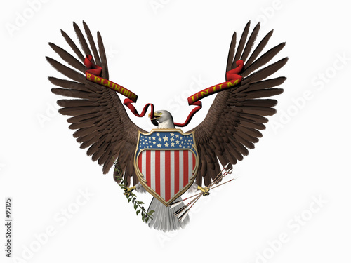 american great seal, e pluribus unum. photo