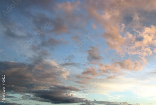  soft sky on sunset.
