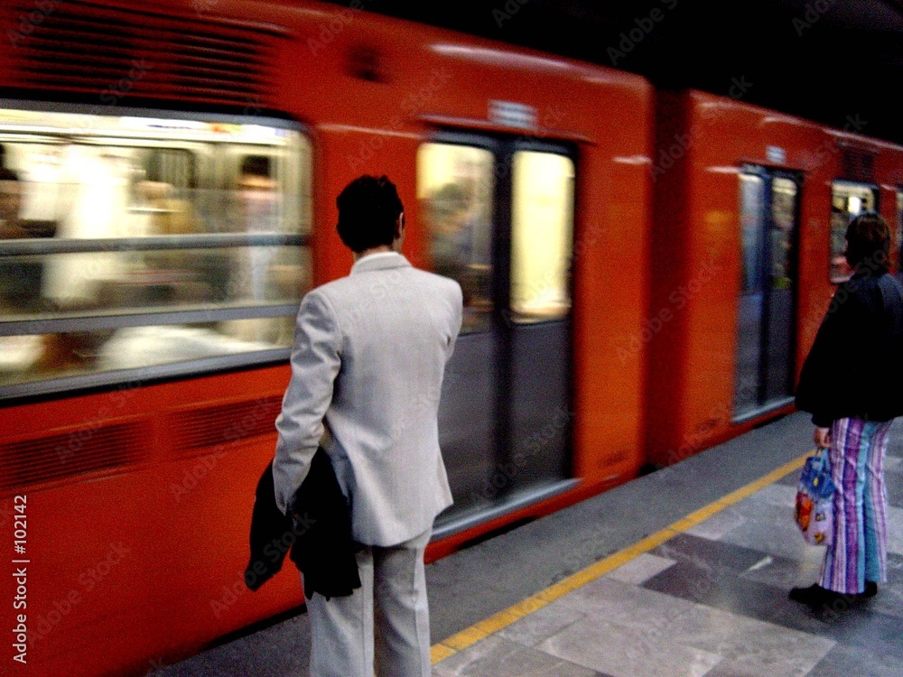 Fototapeta premium métro de mexico city