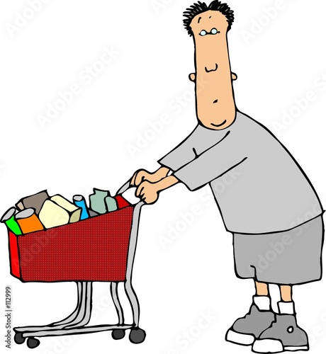 shopping man