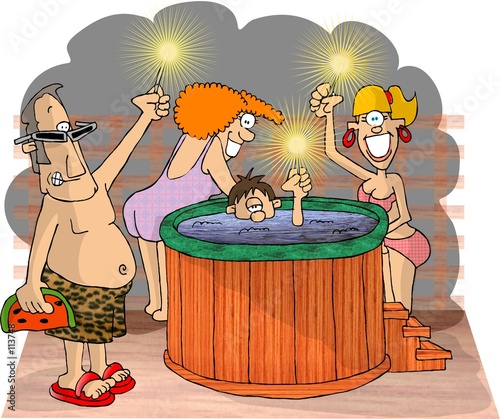 hot tub party