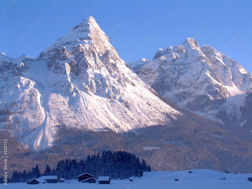 austrian mountain peak