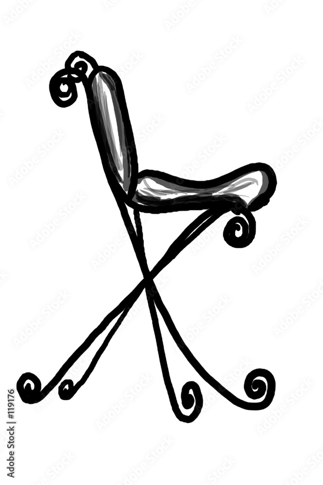 Foto chair drawing # 4