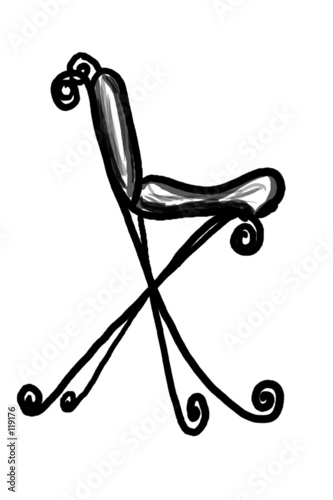 Fotografie chair drawing # 4