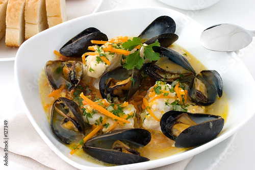haddock and mussel stew