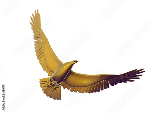 Canvas-taulu gold eagle