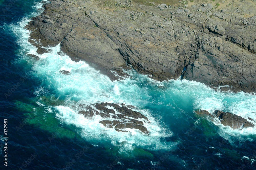 côte vue du ciel