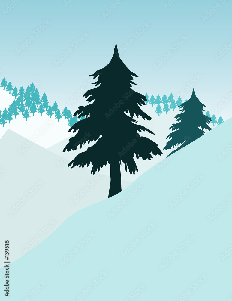 Fototapeta premium trees icon