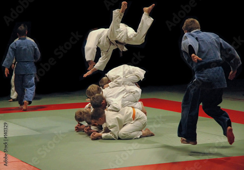 judo training (jumps)