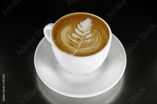 cappuccino latte art photo