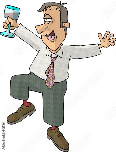 tipsy man