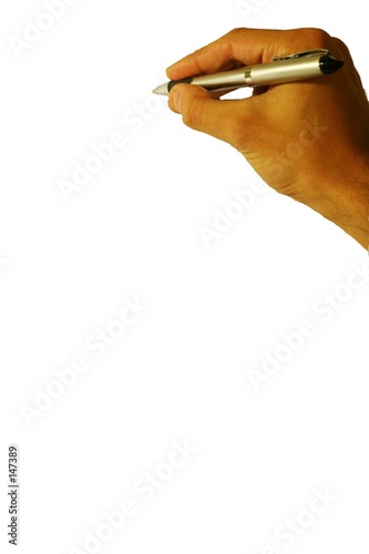 mano escribiendo