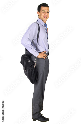 business man with briefcase