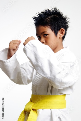 young karate kid
