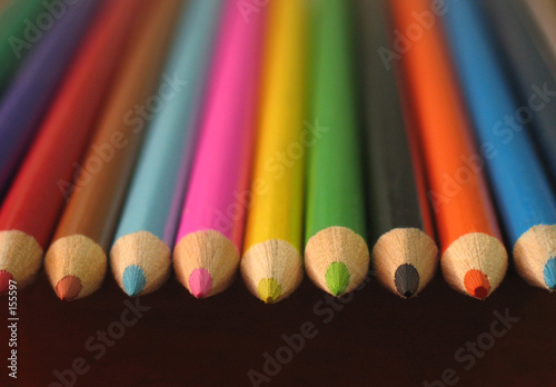 colored pencils photo