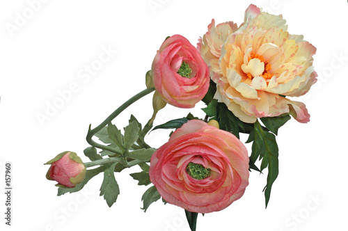 fleurs artificielles (roses) photo