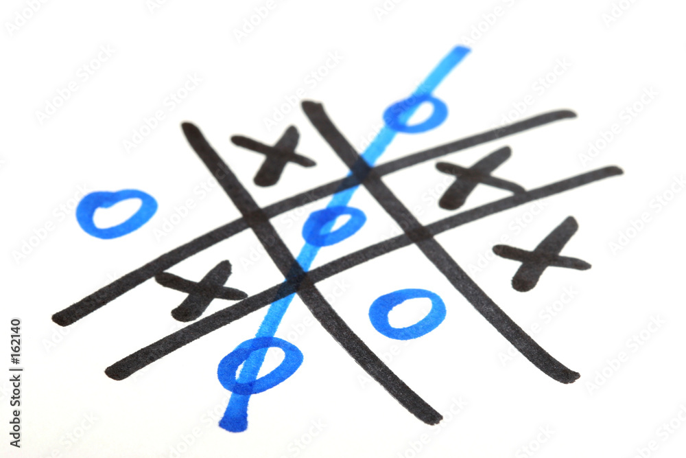Konstfotografi tic tac toe