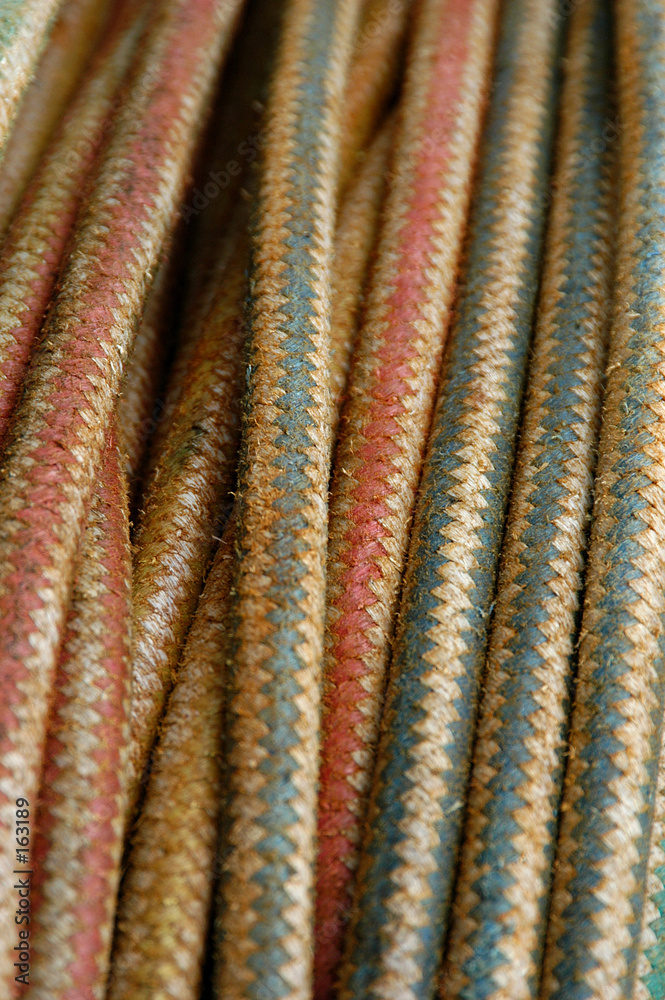 Fotografie bunch of ropes