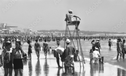 le sauveteur de mer.