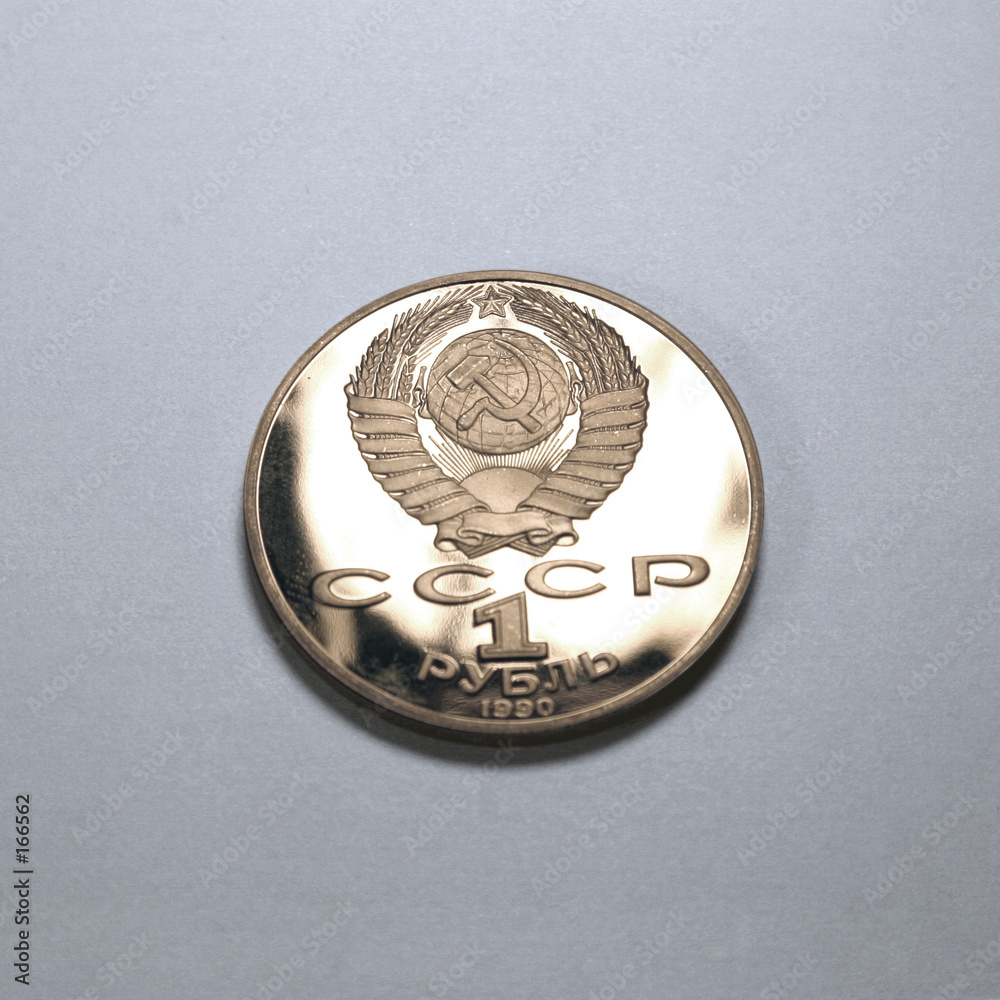 Obraz na plátně one ruble