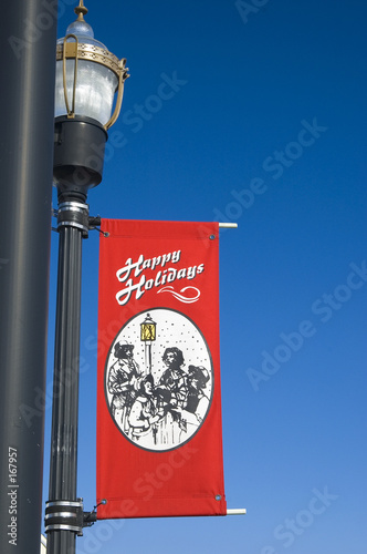 christmas greeting sign