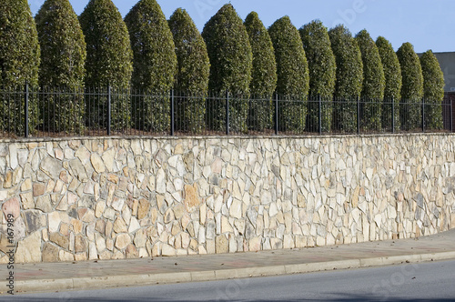 stone wall