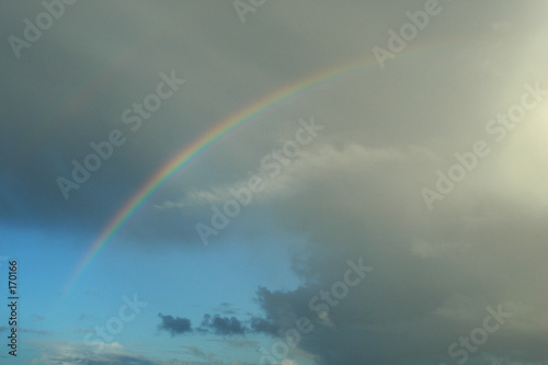 clouds rainbow