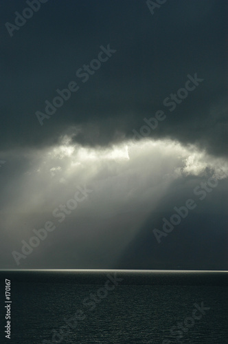 dark clouds