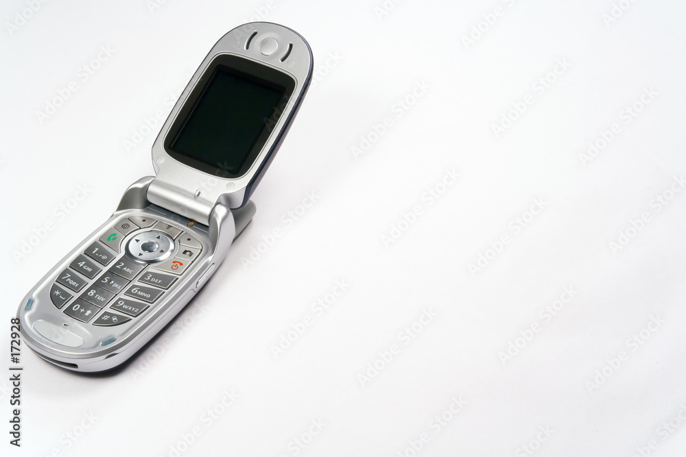 motorolla v551 cell phone with text space motorolla v551 cell phone with text space