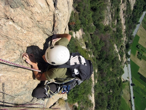 girl climbing photo