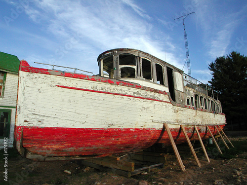 an old boat