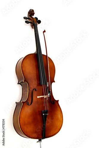 Fotobehang the cello