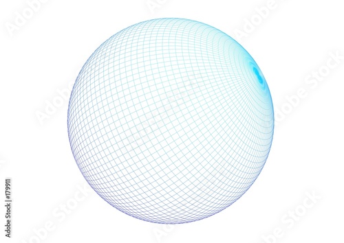 3d - wire sphere