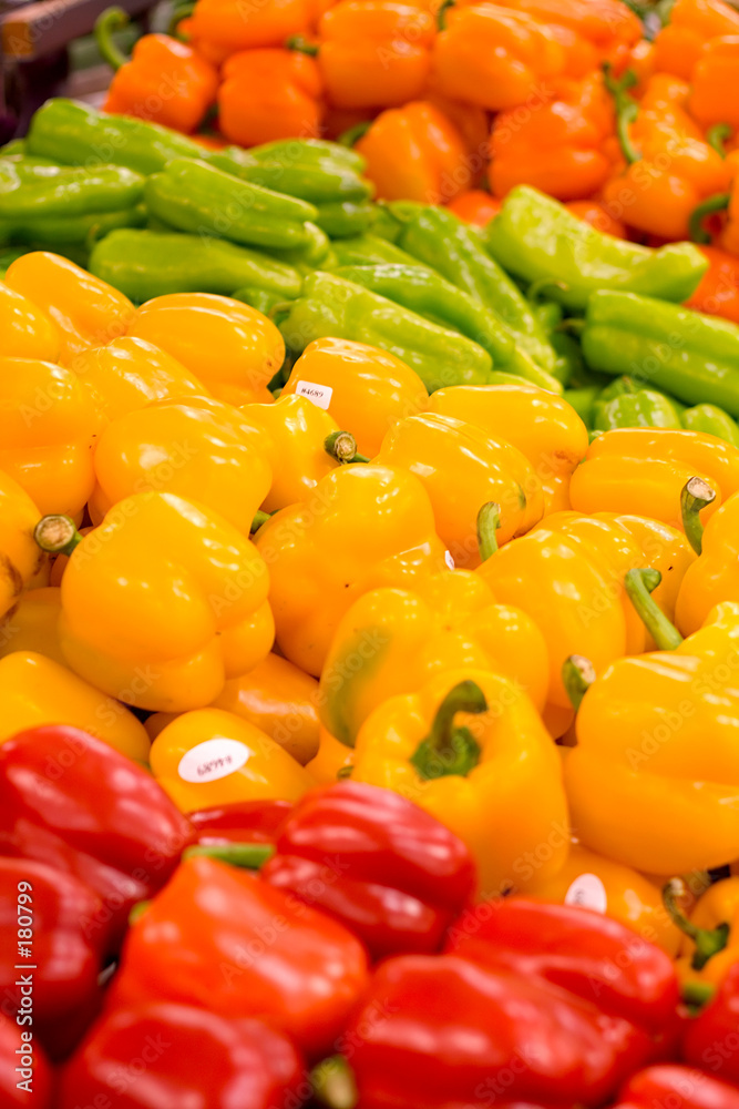 peppers at the grocer's peppers at the grocer's