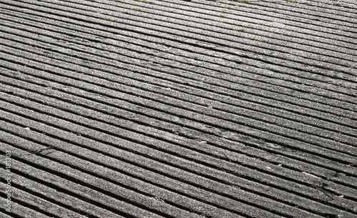 grooved concrete