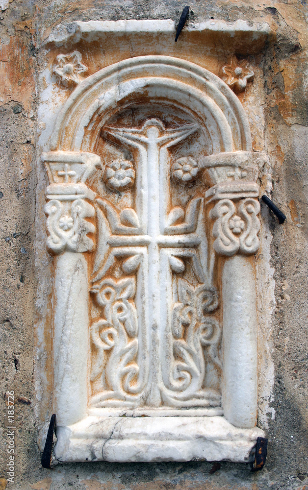 cross in arch