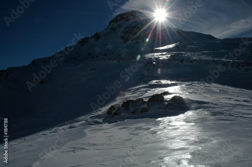 soleil et glace photo