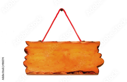 blank signboard