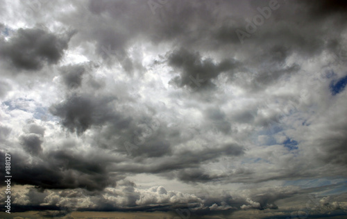dark clouds