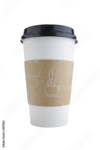 disposable coffee cup