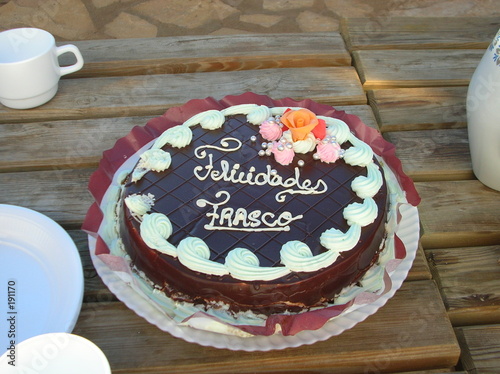 tarta de cumpleaños