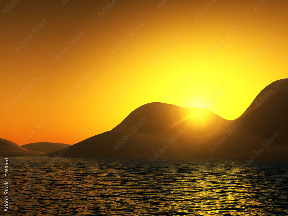 Fototapeta premium sunny landscape 2